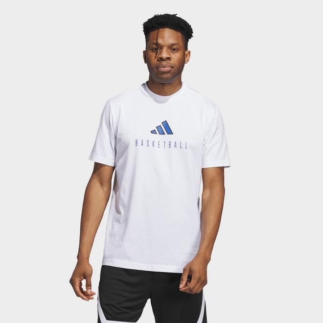 Men's adidas Worldwide Hoops Logo Performance Basketball T-Shirt 