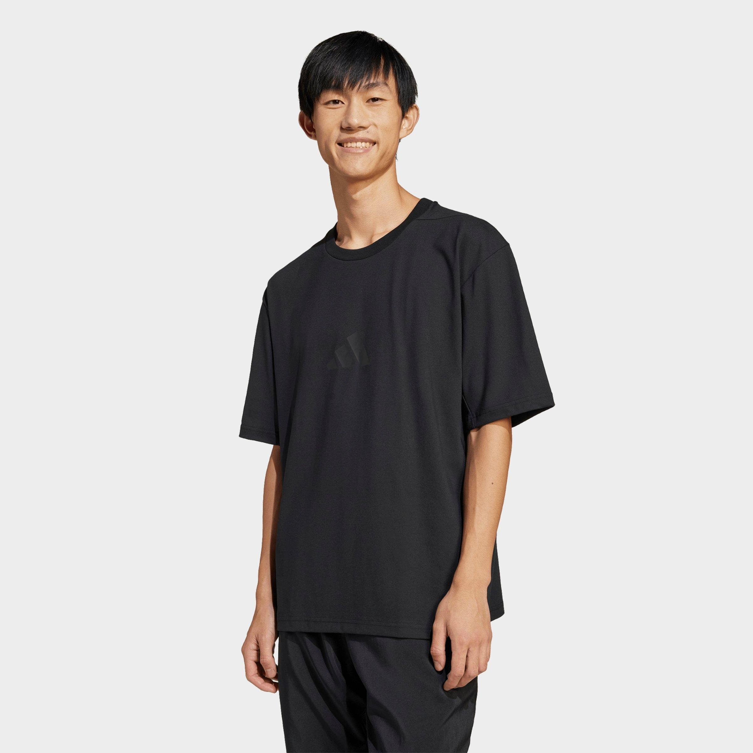 adidas Men's Sportswear Z. N.E. Loose T-Shirt in Black Size: Medium