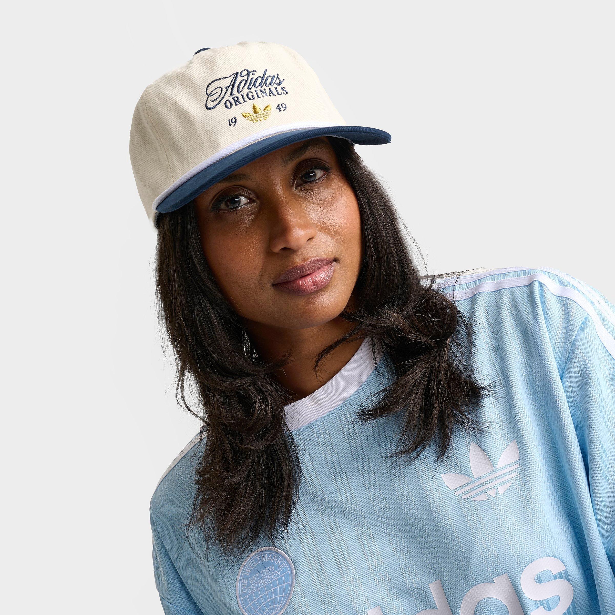 Adidas Originals Masterpiece Strapback Hat in Off-White/Wonder White 100% Cotton