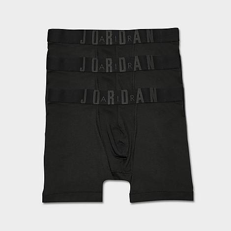 Nike Jordan Men's Flight Modal Boxer Briefs (3-pack) In Black 