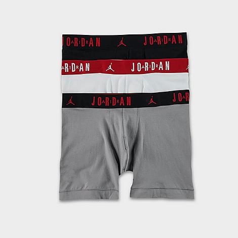 Shop Nike Jordan Men's Flight Boxer Briefs (3-pack) In Multi
