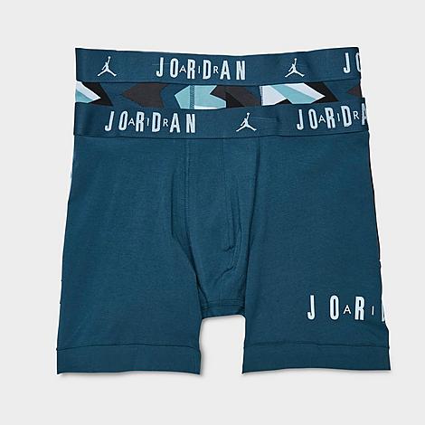 Nike Jordan Men's Flight Essentials Stretch Boxer Briefs (2-pack) In Sky Blue