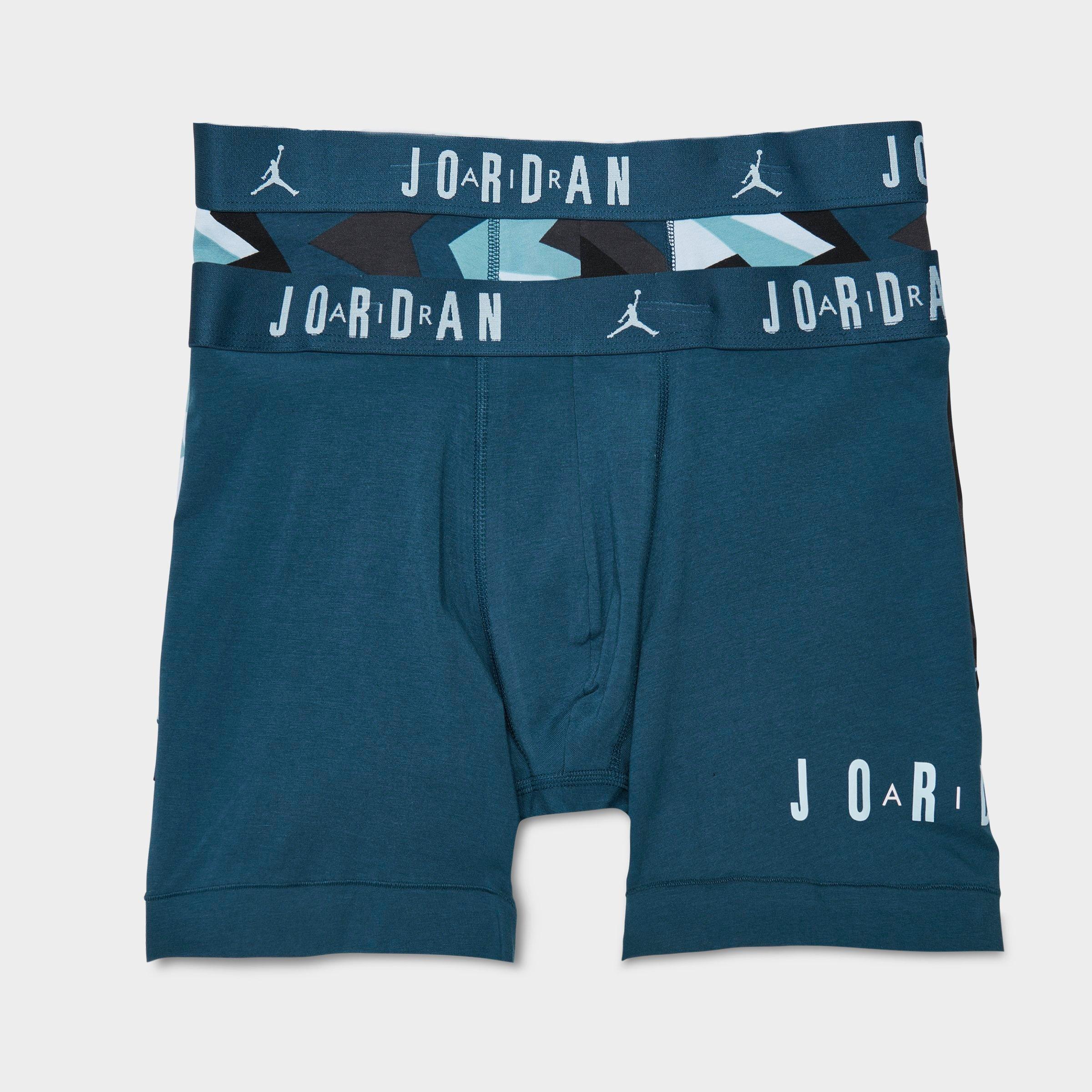 Nike Jordan Men's Flight Essentials Stretch Boxer Briefs (2-pack) In Sky Blue