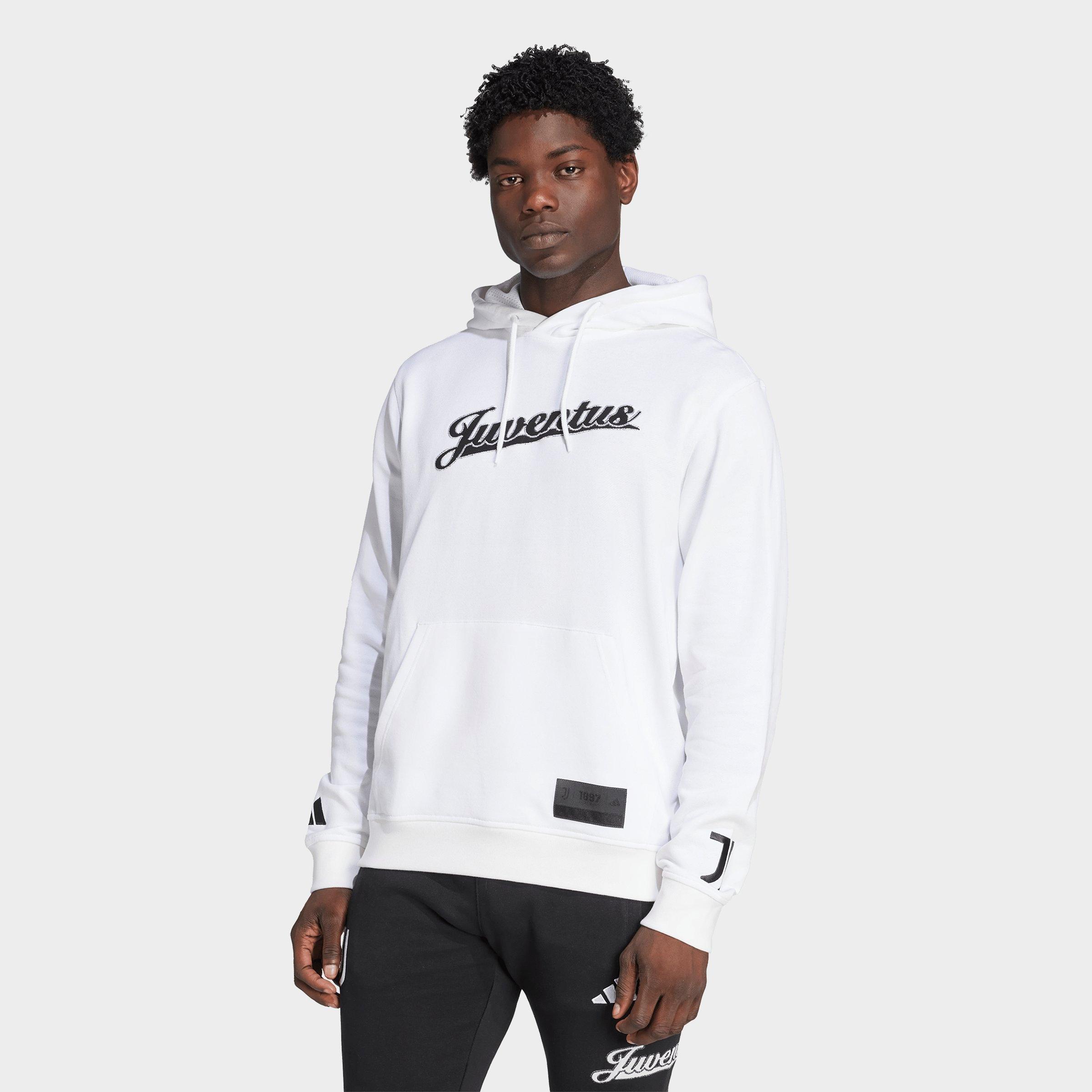 adidas Men's Juventus US Pack Pullover Hoodie in White Size: XS