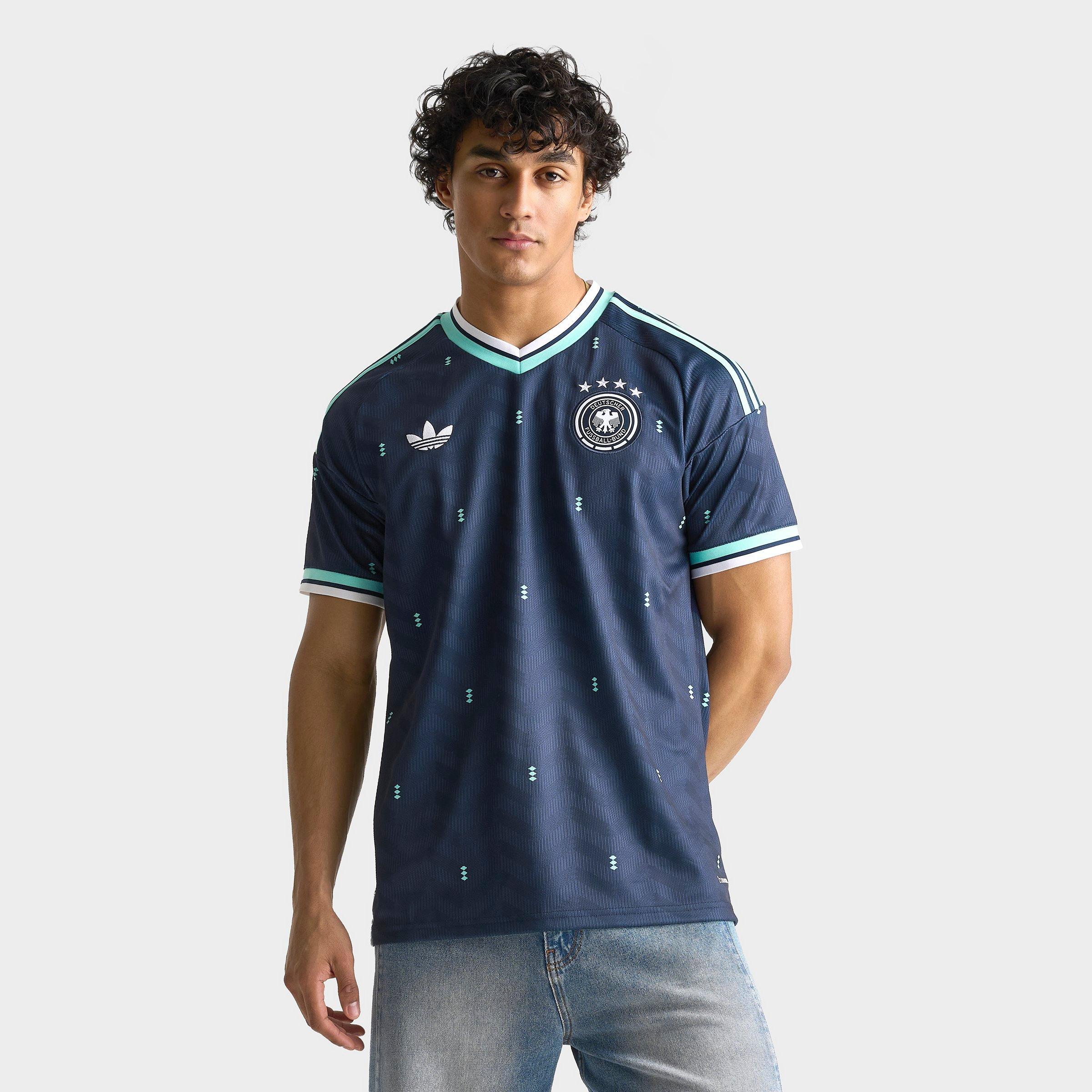 adidas Men's Germany 2026 Away Replica Soccer Jersey in Collegiate Navy Size: XS