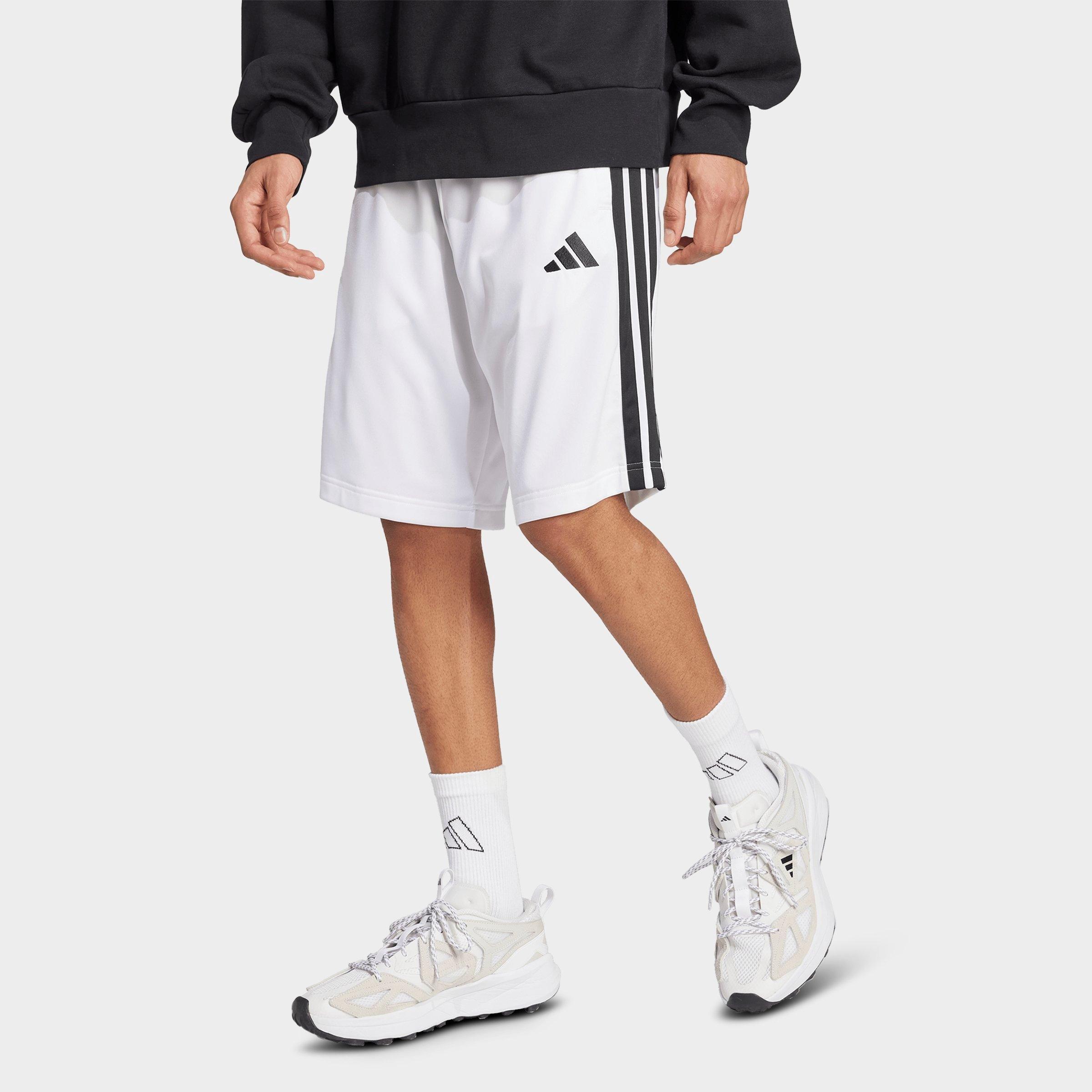adidas Men's Dayready Tricot Shorts in White Size: Small