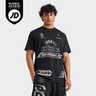Men's adidas Originals Football Script Jersey T-Shirt | Finish Line