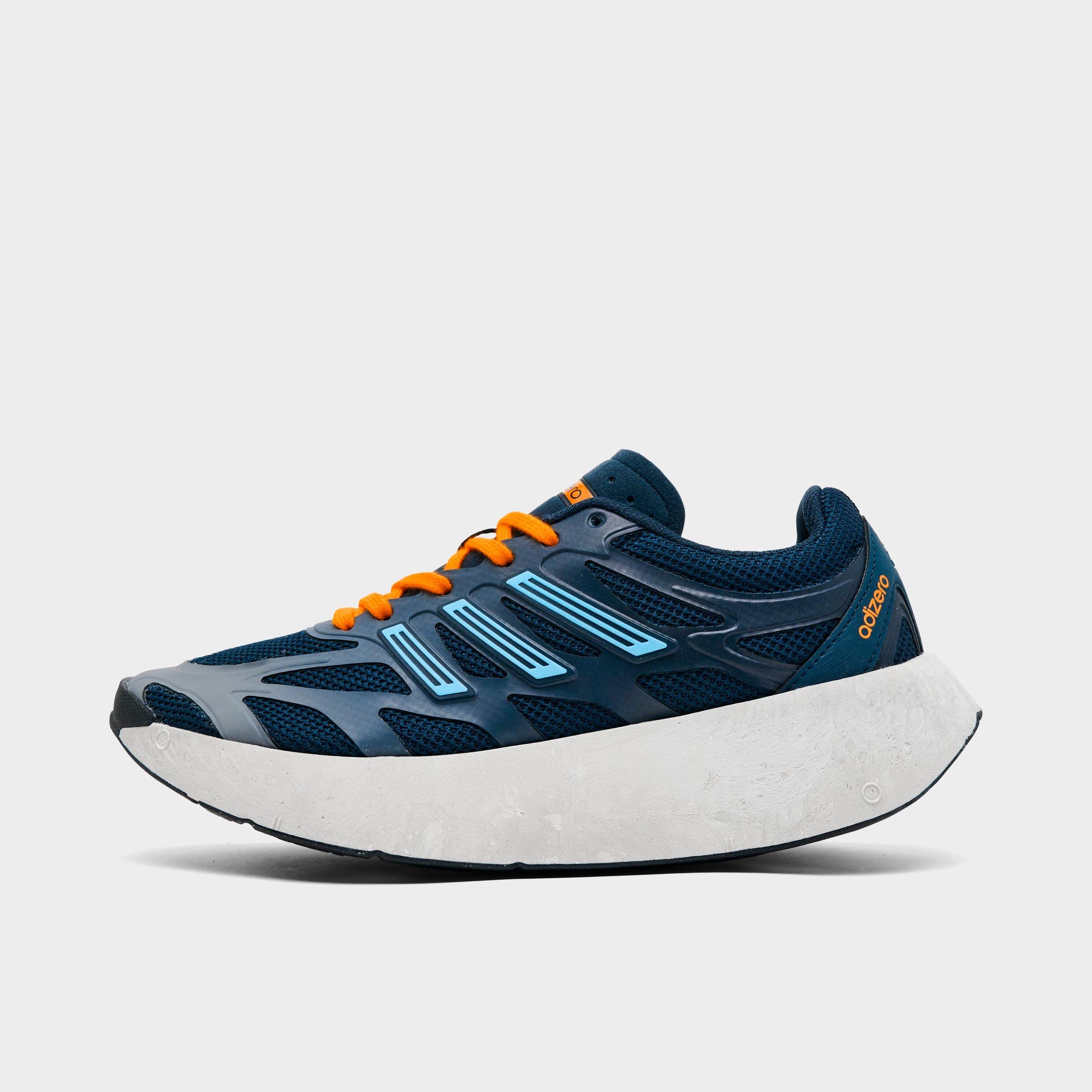 Adidas Big Kids' adizero Aruku Casual Shoes in Blue/Aurora Ink Size 7 Suede