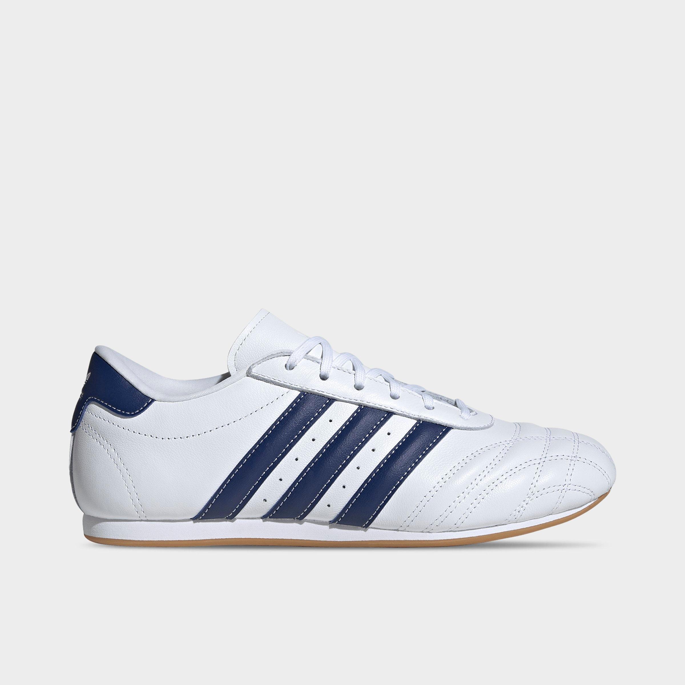 adidas Women's Originals Taekwondo Lace Casual Shoes in White/Victory Blue/Gum Size: 5.0