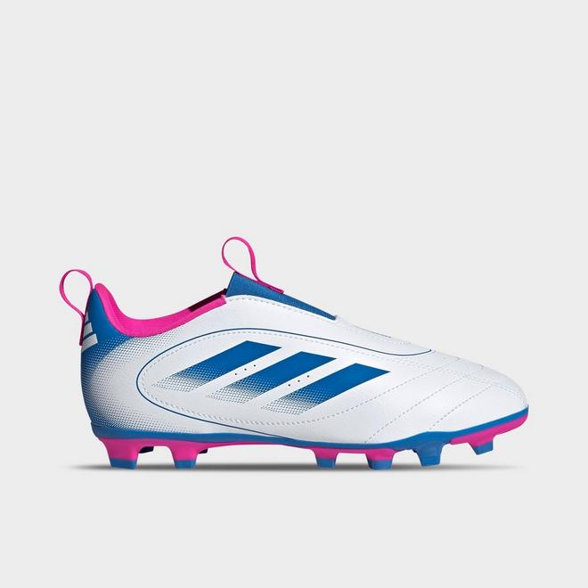Little Kids' and Big Kids' adidas Goletto IX Laceless Firm Ground and Multi Ground Soccer Cleats