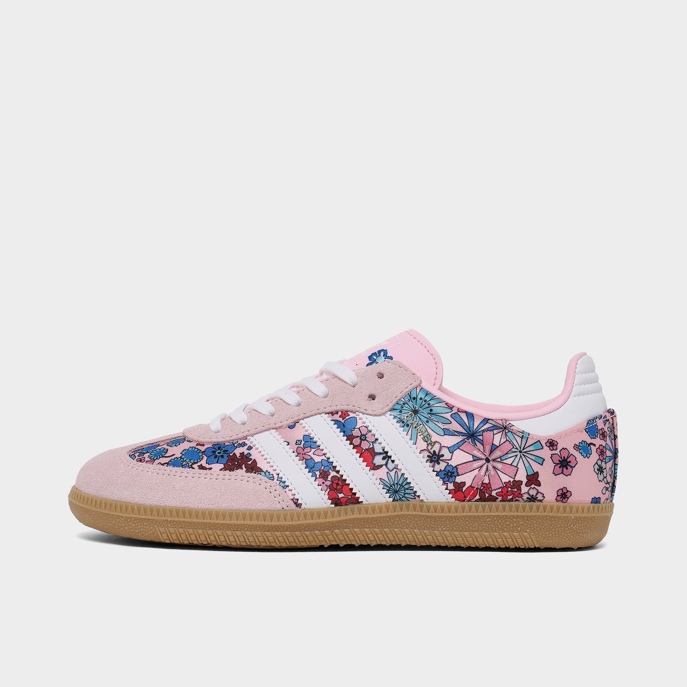 adidas Big Kids Originals x Liberty London Samba OG Casual Shoes