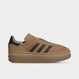 adidas Originals Women's Gazelle Bold Shoes, Size 9, Cardboard/Black