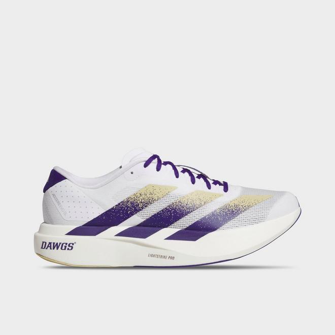 Men's adidas Adizero EVO SL Washington Huskies Running Shoes