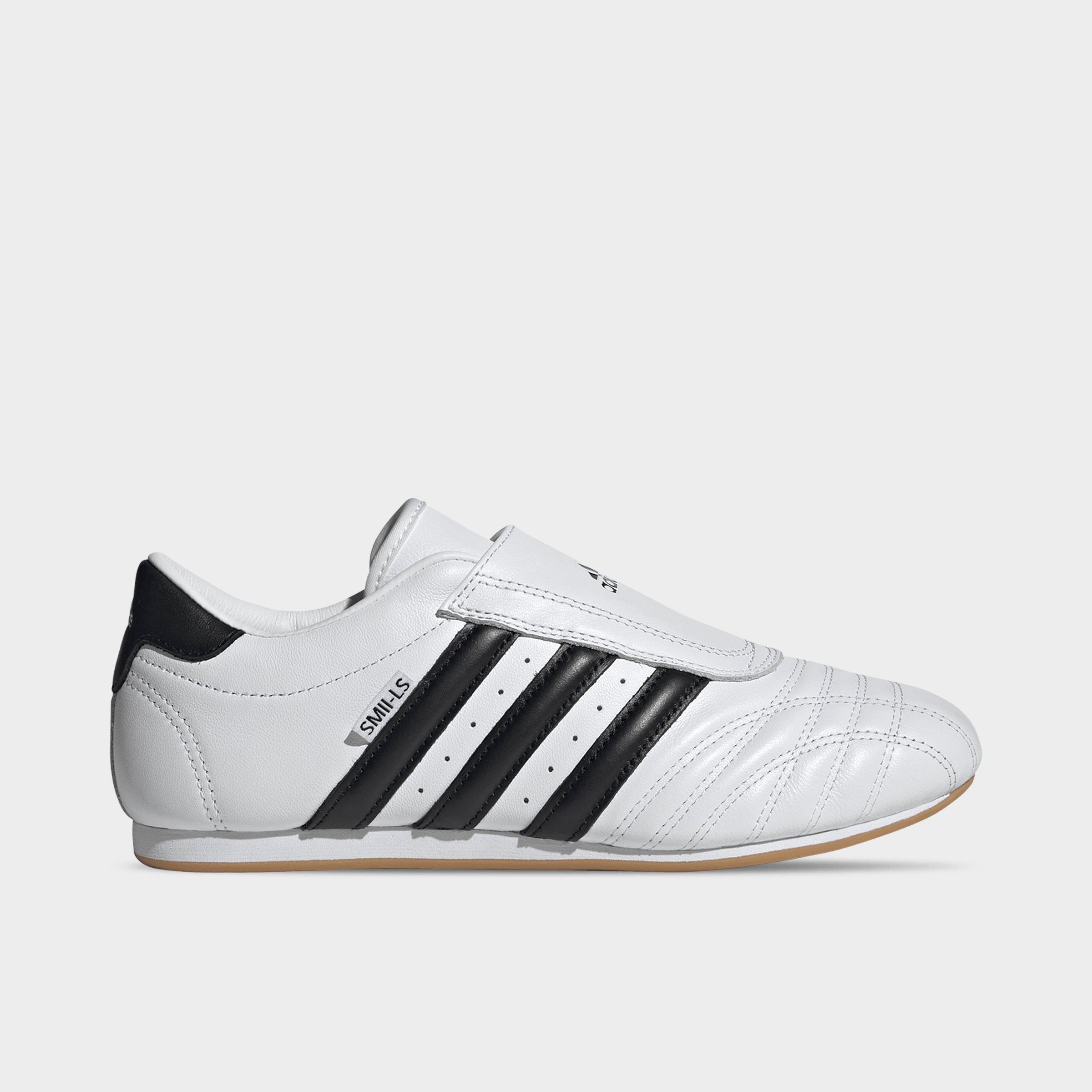 adidas Women's Originals Taekwondo Casual Shoes in Cloud White/Core Black/Gum Size: 11.5
