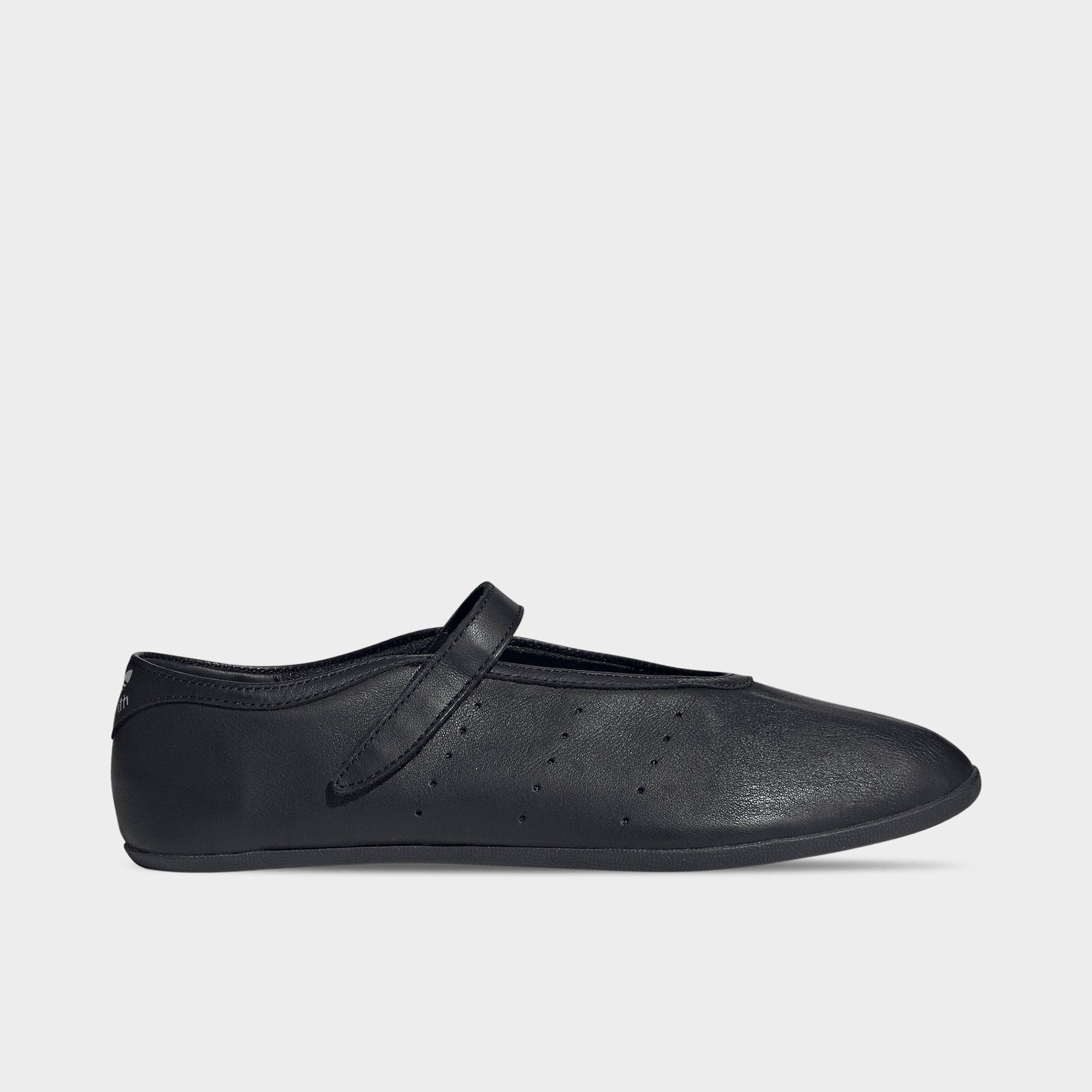 adidas Women's Originals Stan Smith Lo Ballet Shoes in Core Black/Core Black/Core Black Size: 9.0