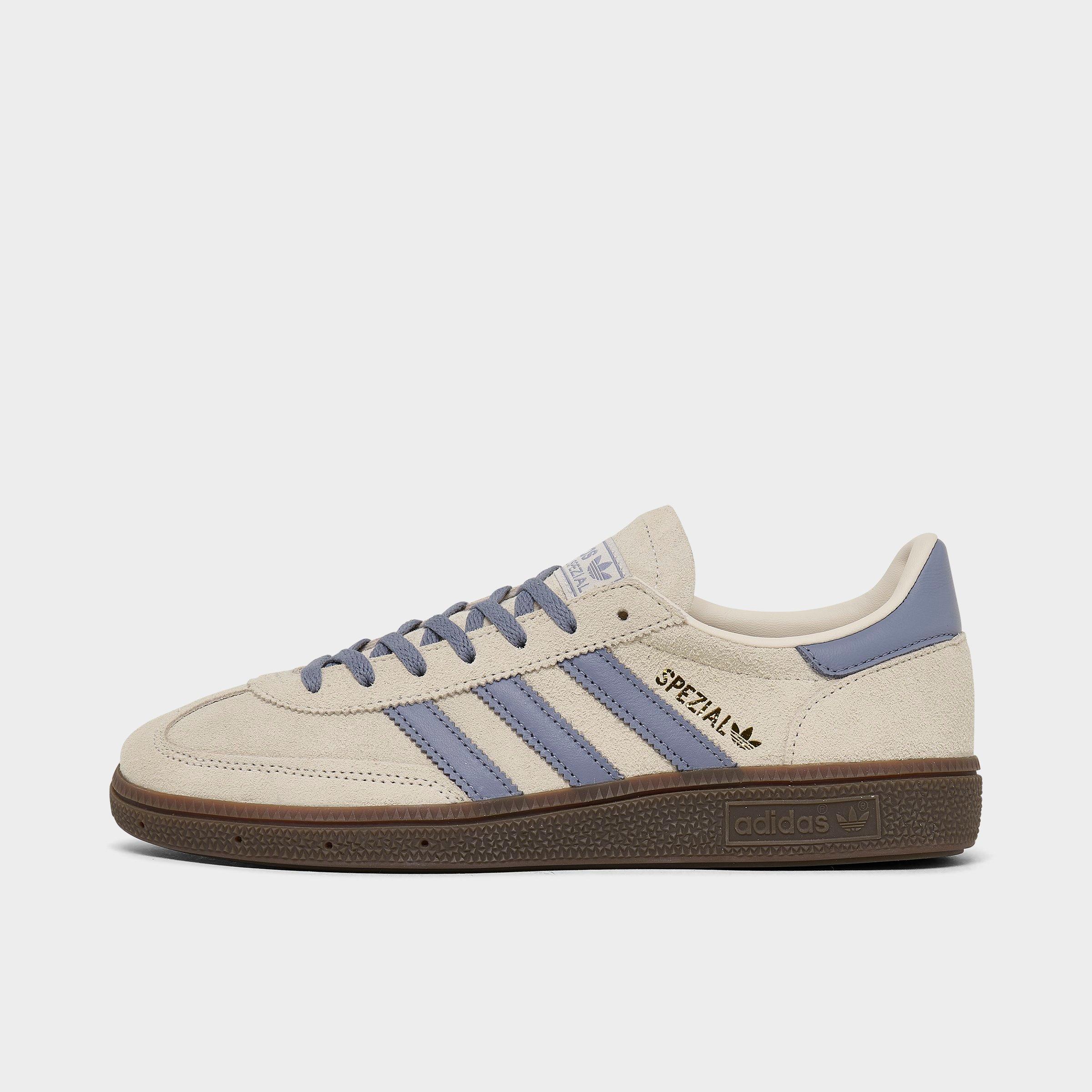 Adidas Women's Originals Handball Spezial Casual Shoes in Off-White/Wonder White Size 10 Leather/Suede