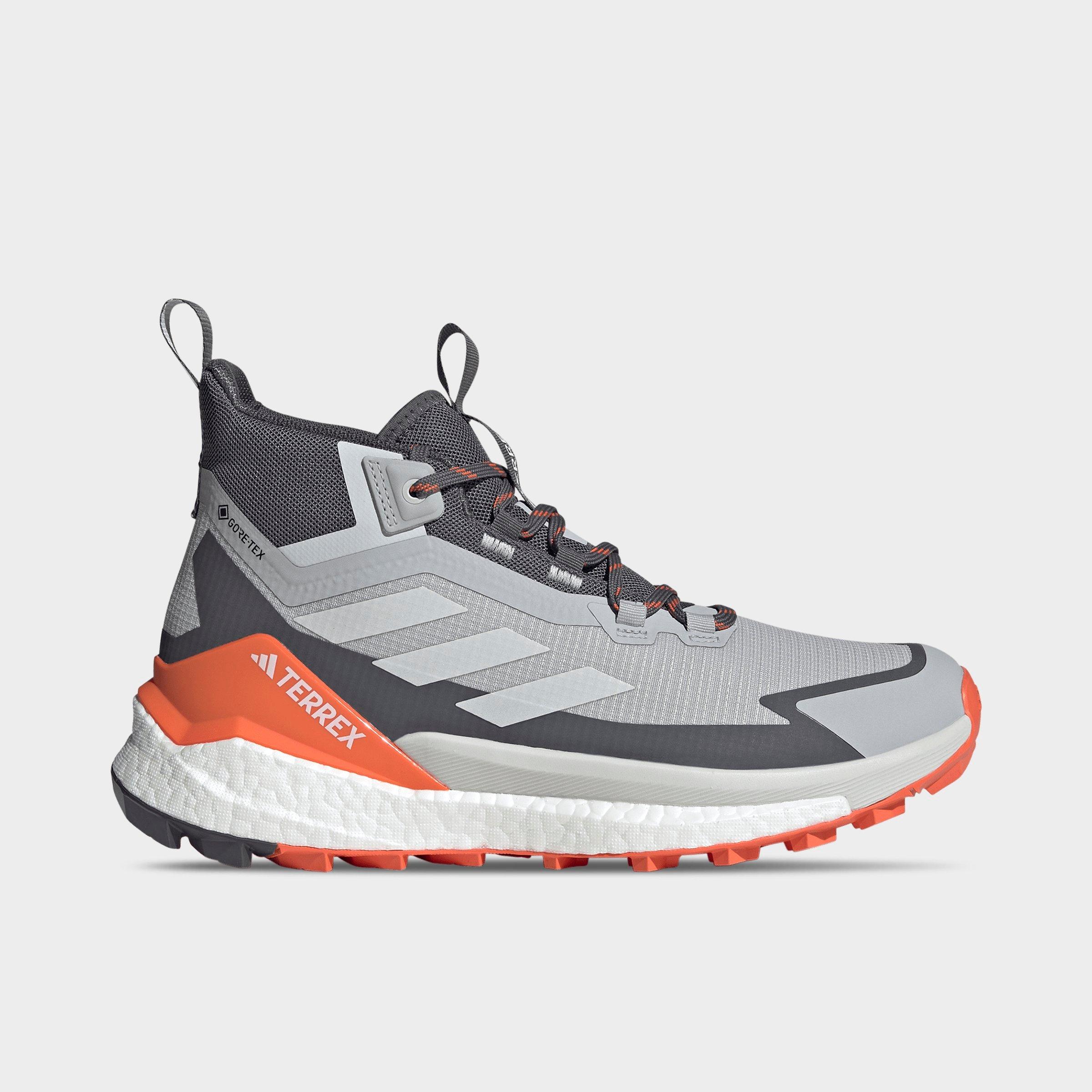 adidas Men's Terrex Free Hiker 2 GORE-TEX Hiking Shoes in Grey/Grey/Grey Size: 7