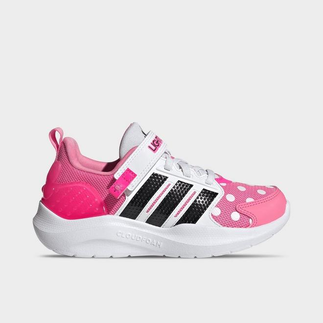 Girls' Little Kids' adidas x Disney Minnie Mouse Lightorama Runner Shoes