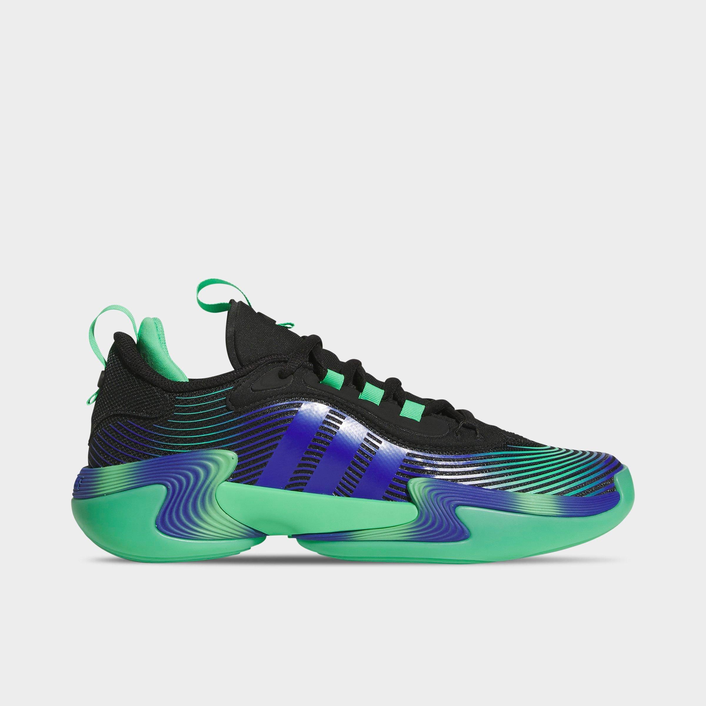 Adidas Women's Exhibit Select 2.0 Pro Basketball Shoes in Green/Black/Black Size 9