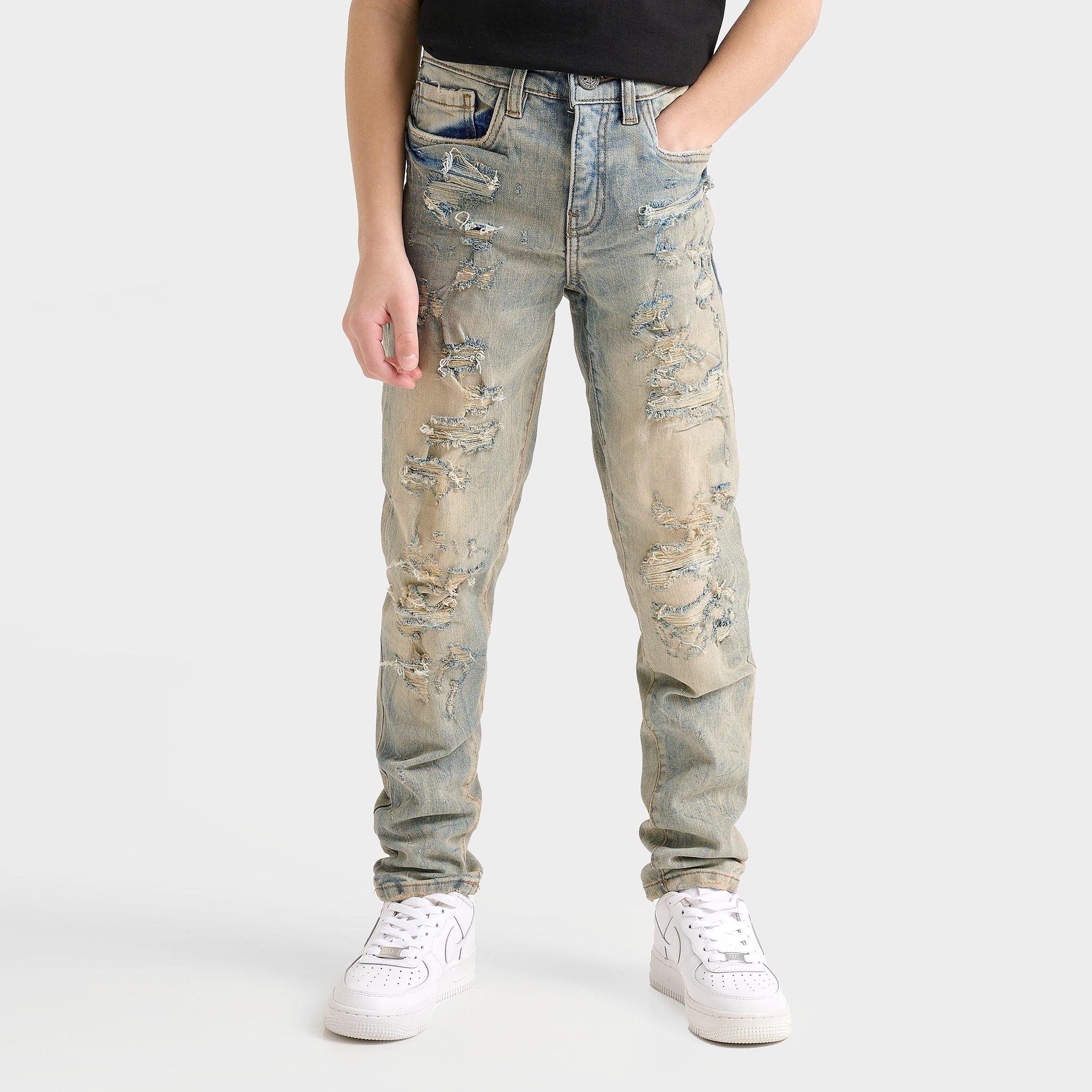 Jordan Craig Boys Big Kids Elmhurst Denim Jeans in Antique Size: 8