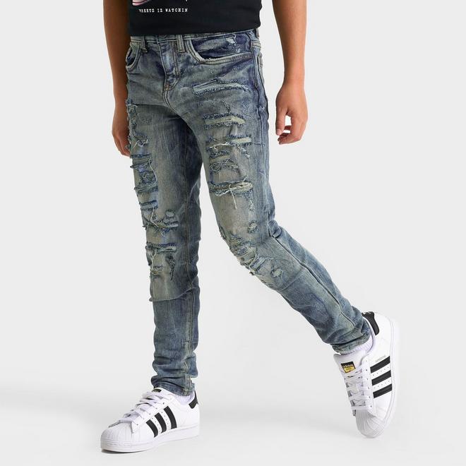 Boys' Big Kids' Jordan Craig Elmhurst Denim Jeans