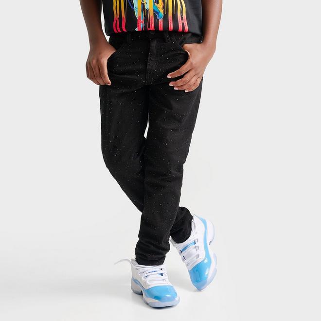 Big Kids' Jordan Craig Rhinestone Denim Jeans