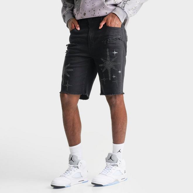 Men's Smoke Rise Rhinestone Denim Shorts