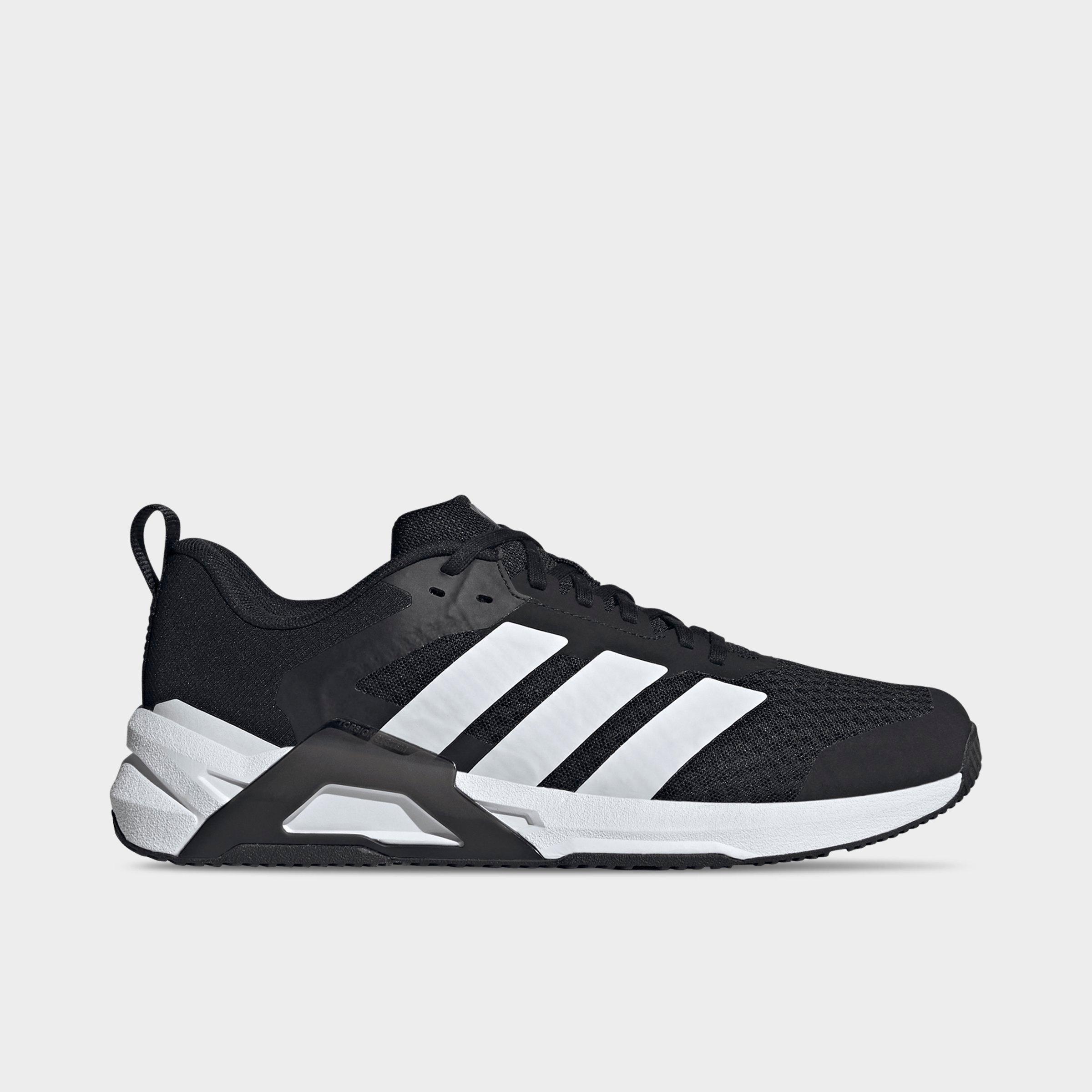 adidas Men's Dropset Control Training Shoes in Core Black/Cloud White/Lucid Red Size: 5.0
