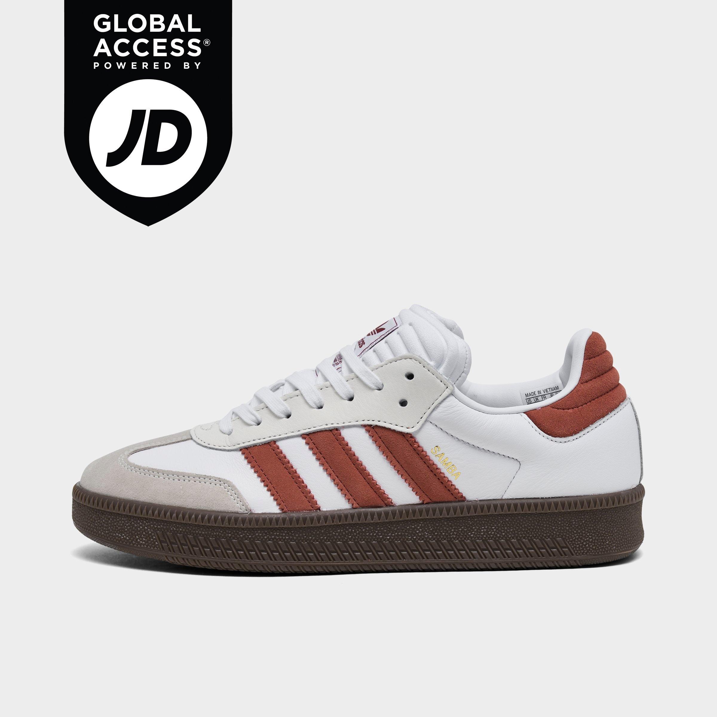 Adidas Originals Adidas Sneakers In White/preloved Ruby/white/gum
