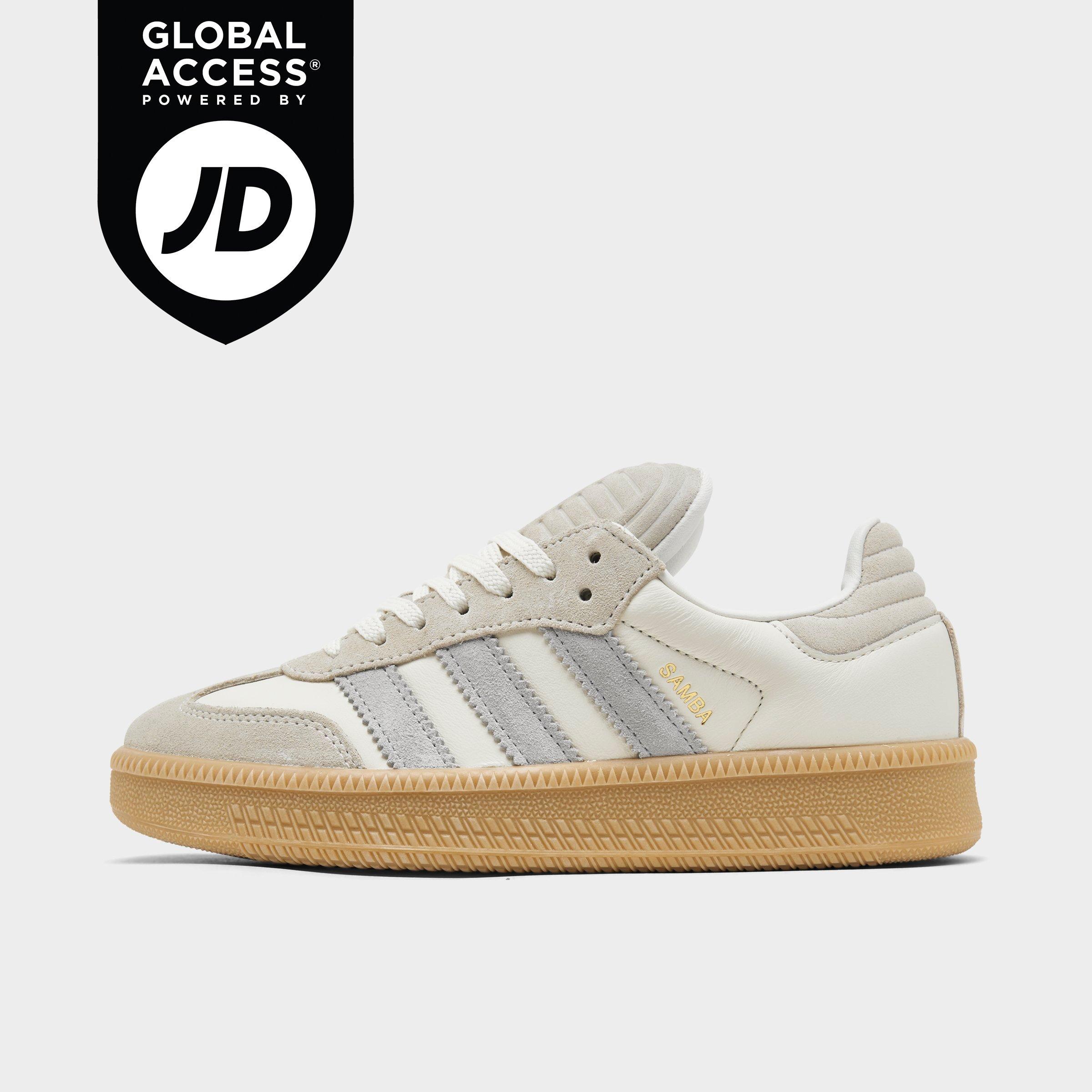Adidas Originals Adidas Big Kids' Originals Samba Xlg Casual Shoes In Off White/grey Two/gum 3