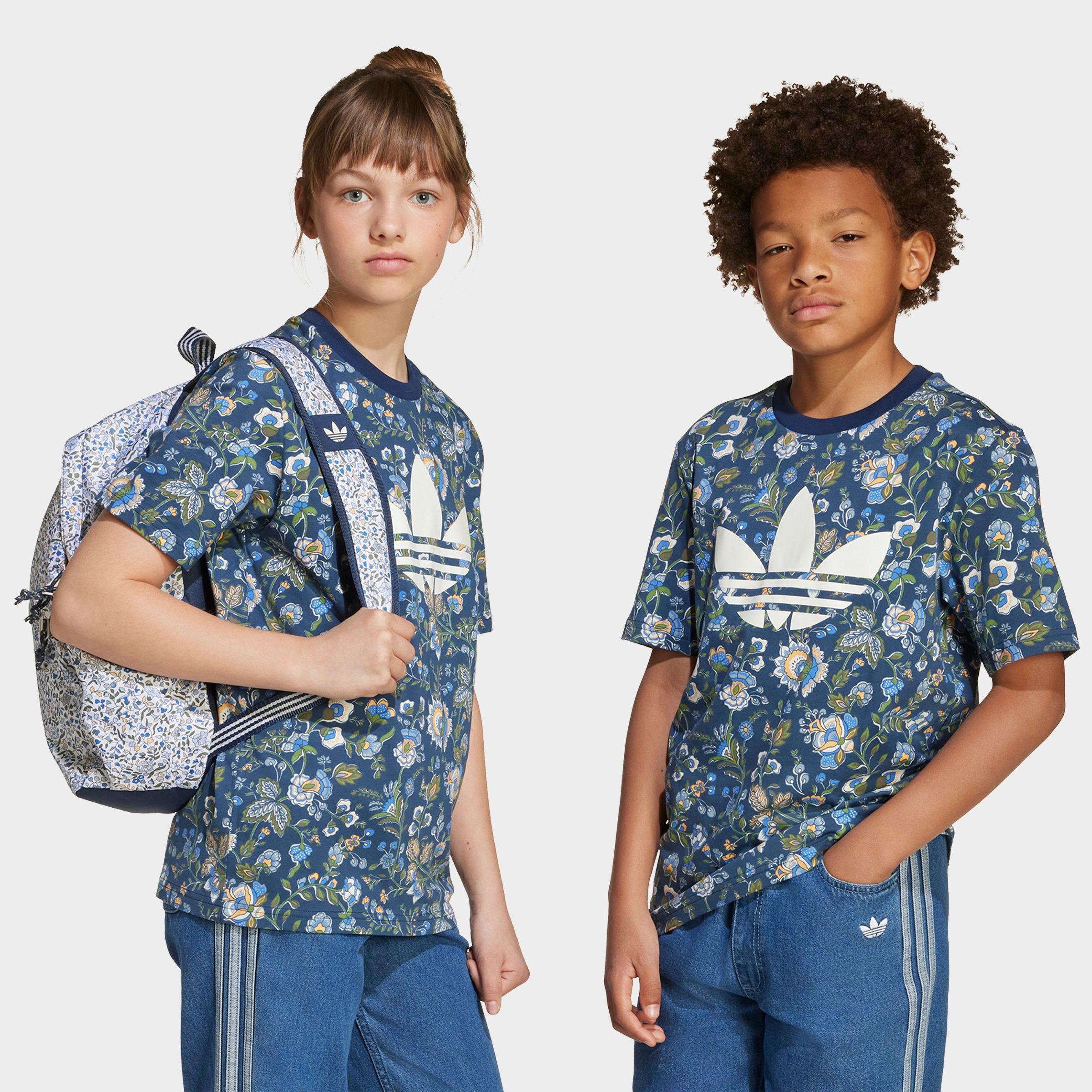 adidas Big Kids Originals x Liberty London T-Shirt Size: XS