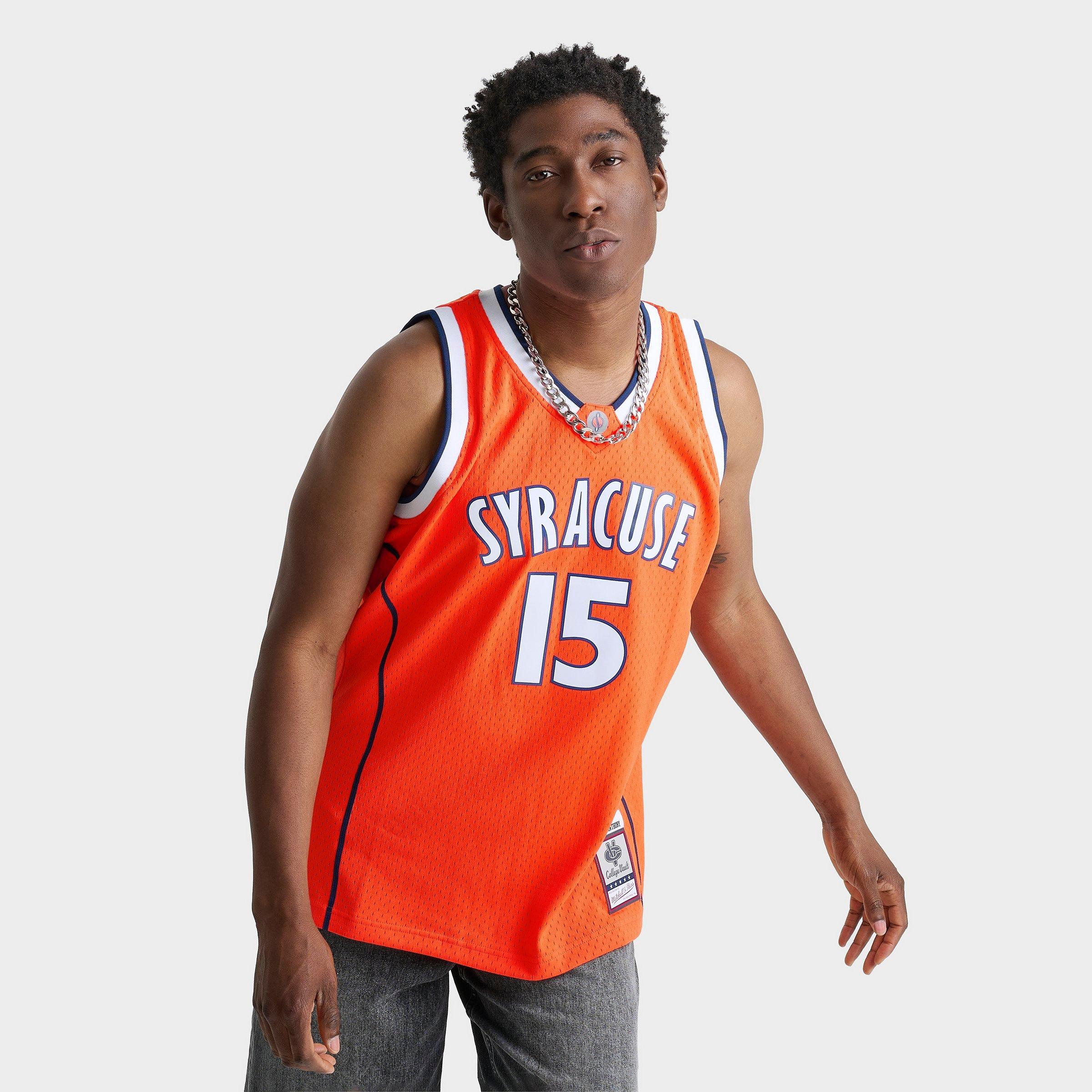 Mitchell & Ness Men's Syracuse Carmelo Anthony Swingman Basketball Jersey in Orange Size: Small