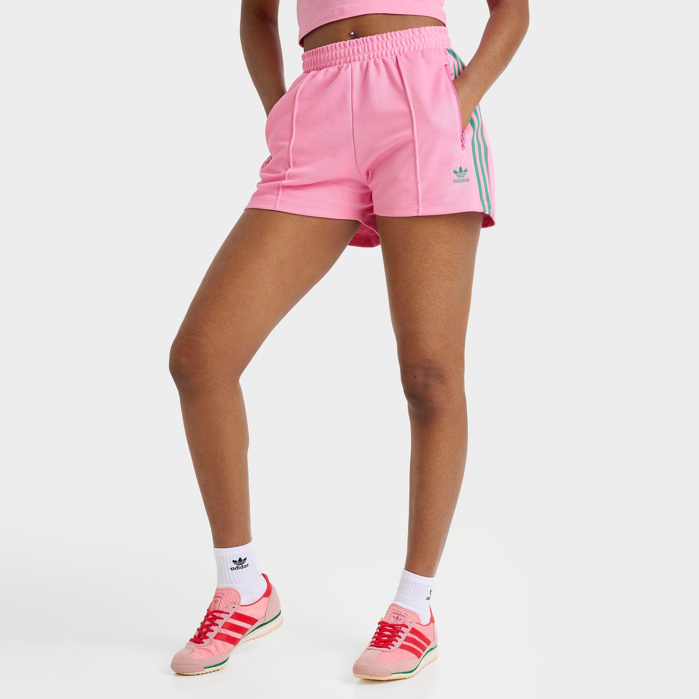 Adidas Women's Originals Classic Shorts in Pink/Bliss Pink Size Small Cotton/Polyester