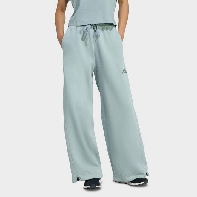 Women's adidas All SZN Fleece Loose Wide-Leg Pants