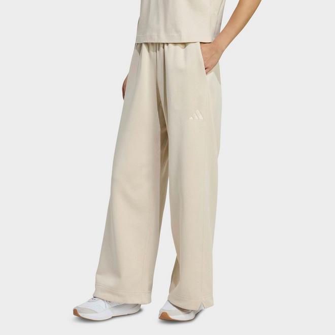Women's adidas All SZN Fleece Loose Wide-Leg Pants