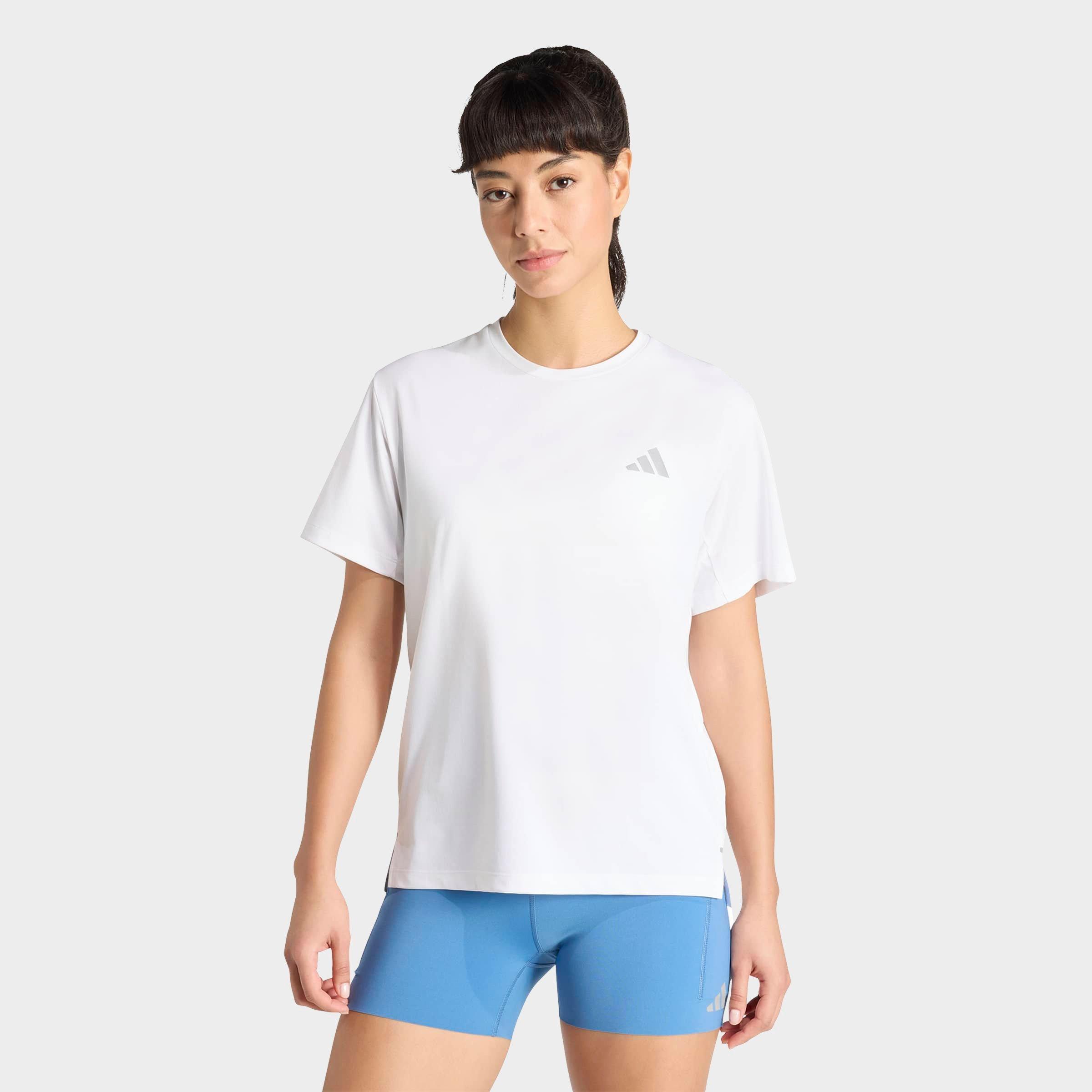 adidas Women's adi365 Iconic Climacool Running T-Shirt in White Size: 2XL