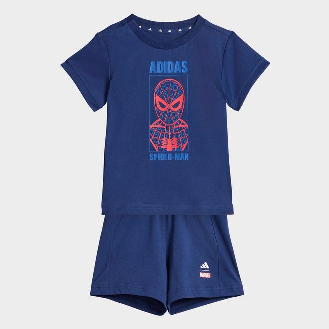 Infant and Toddler adidas x Marvel Spider-Man T-Shirt and Shorts Set