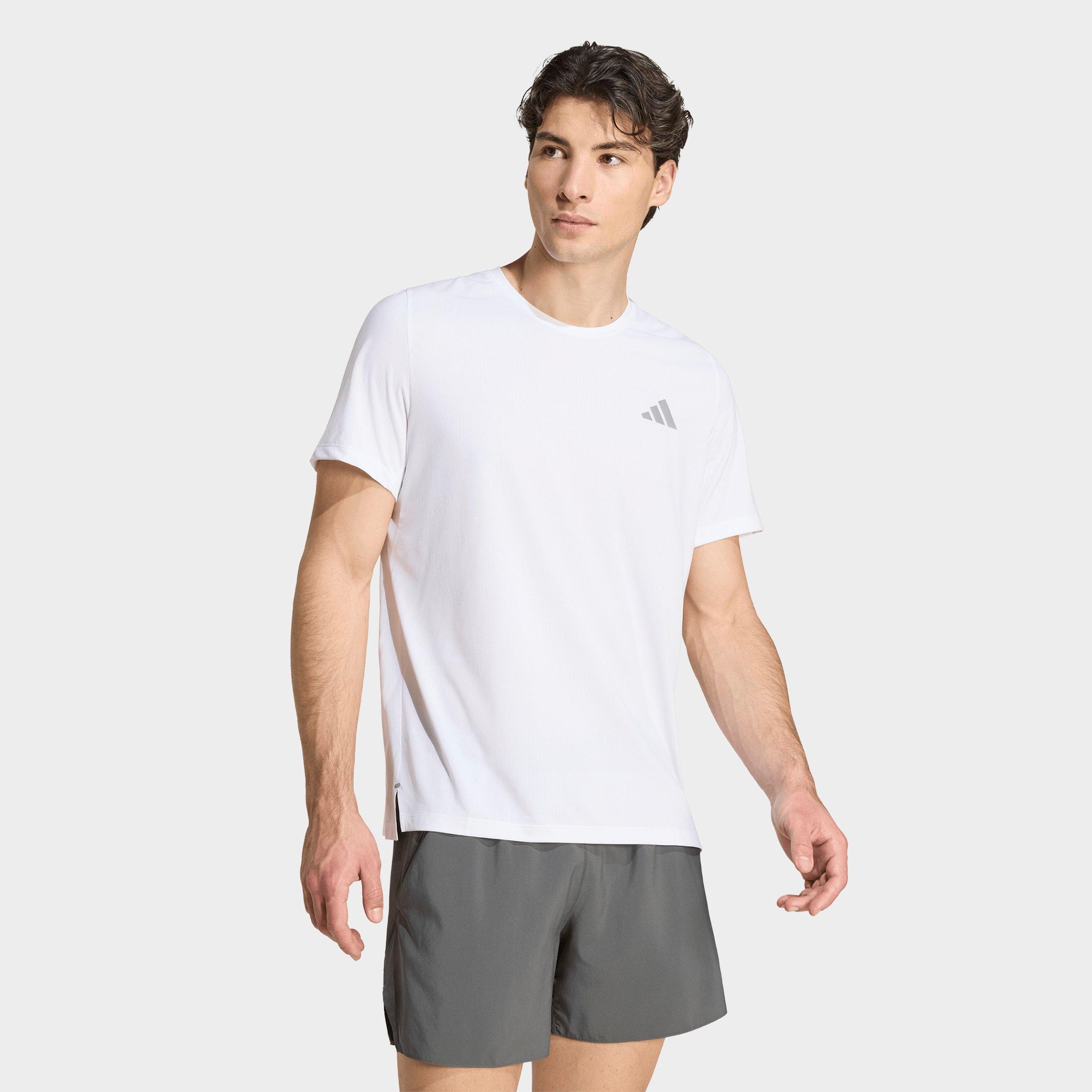 adidas Men's adi365 Iconic Climacool Running T-Shirt in White Size: XS