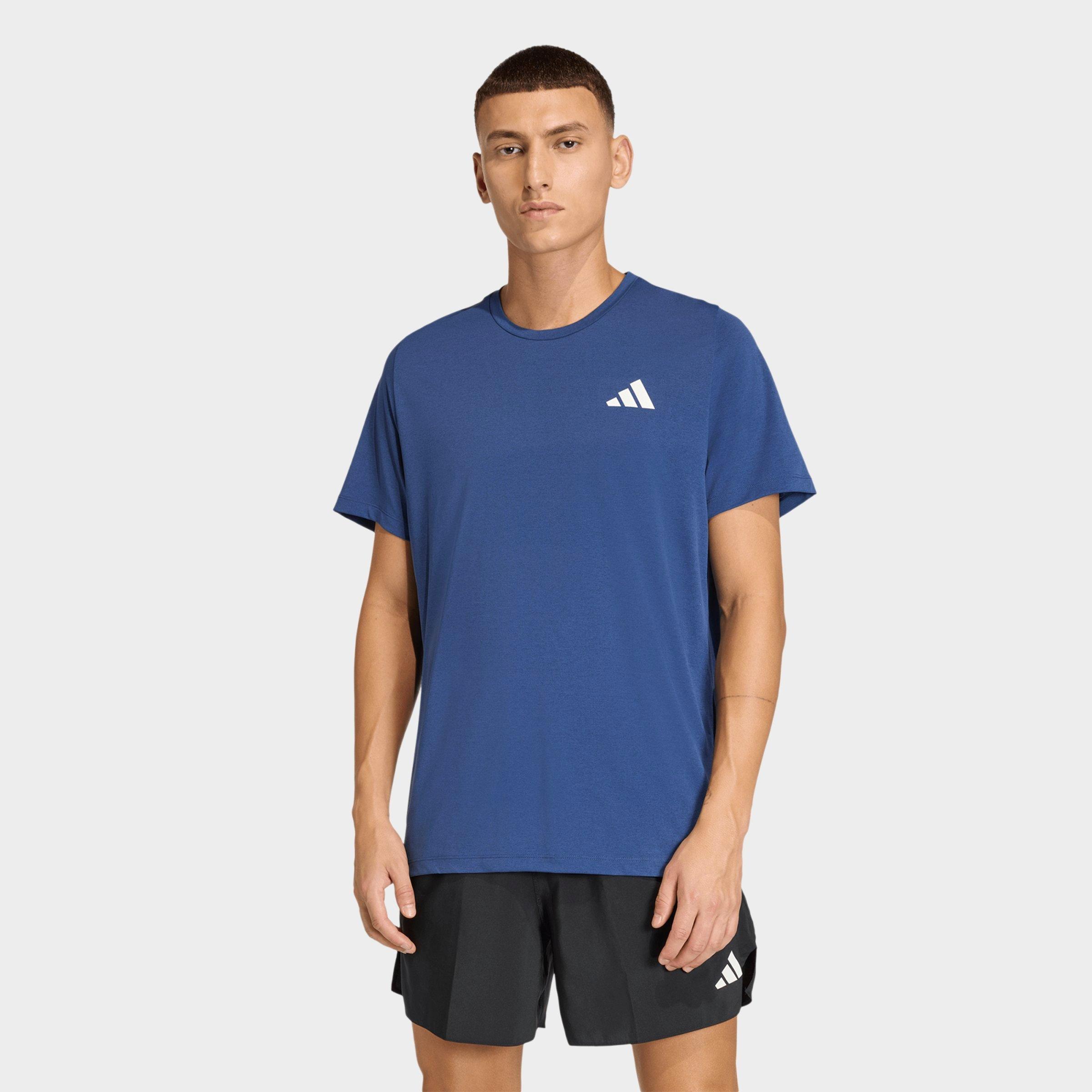 adidas Men's adi365 Iconic Climacool Running T-Shirt in Tech Indigo Size: Small