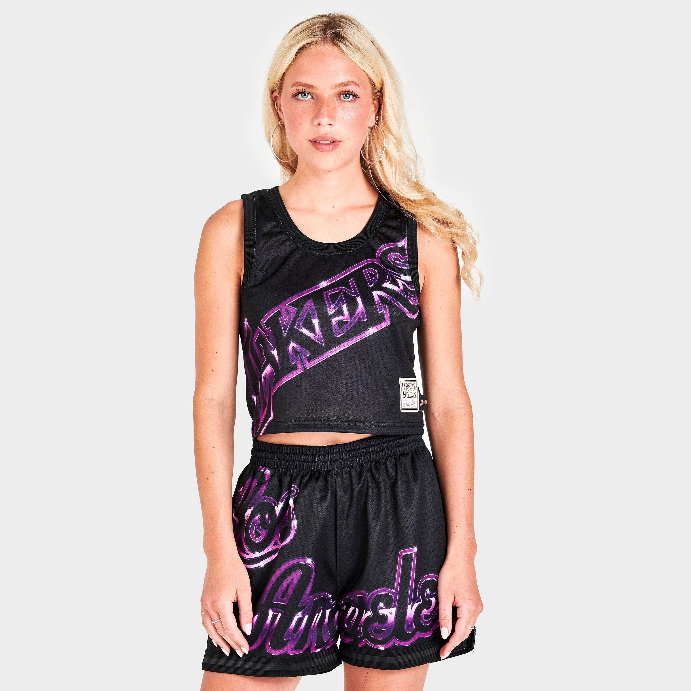 Mitchell and Ness Adult Los Angeles Lakers Big Face Shorts