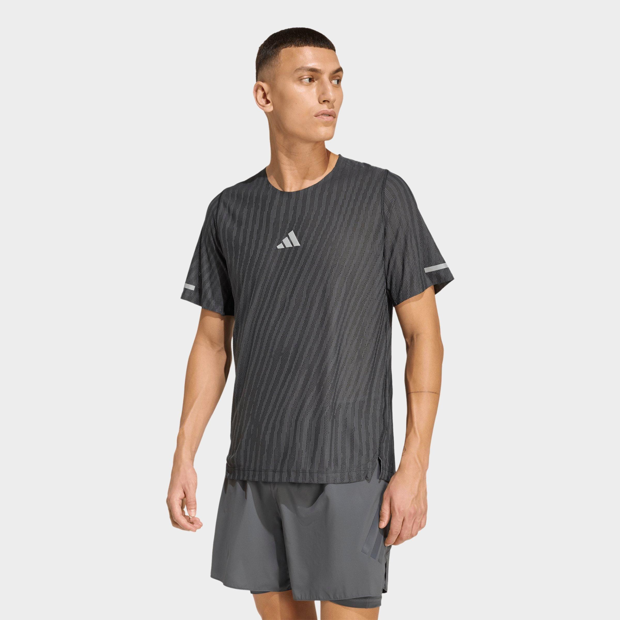 adidas Men's adi365 Climacool+ Engineered T-Shirt in Black Size: Small