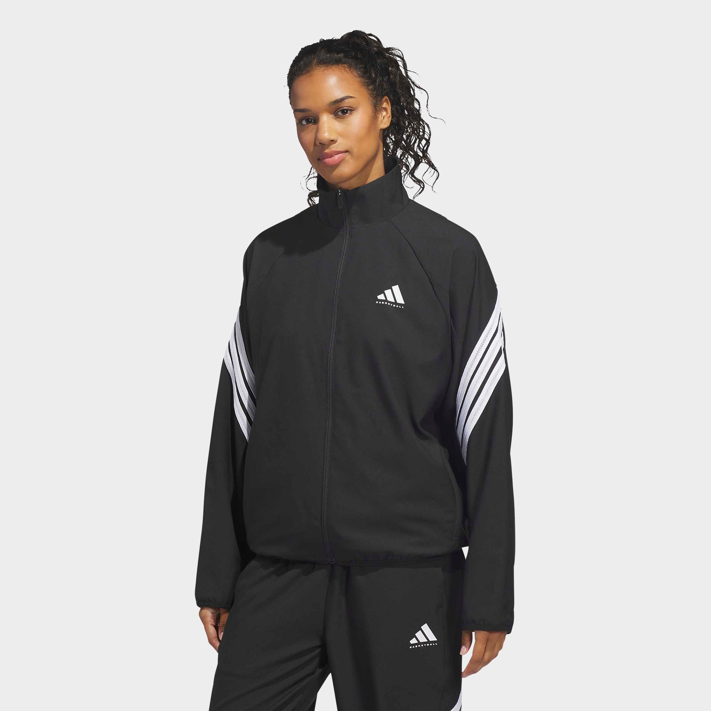 adidas Women's Basketball Crazy Lite Full-Zip Jacket