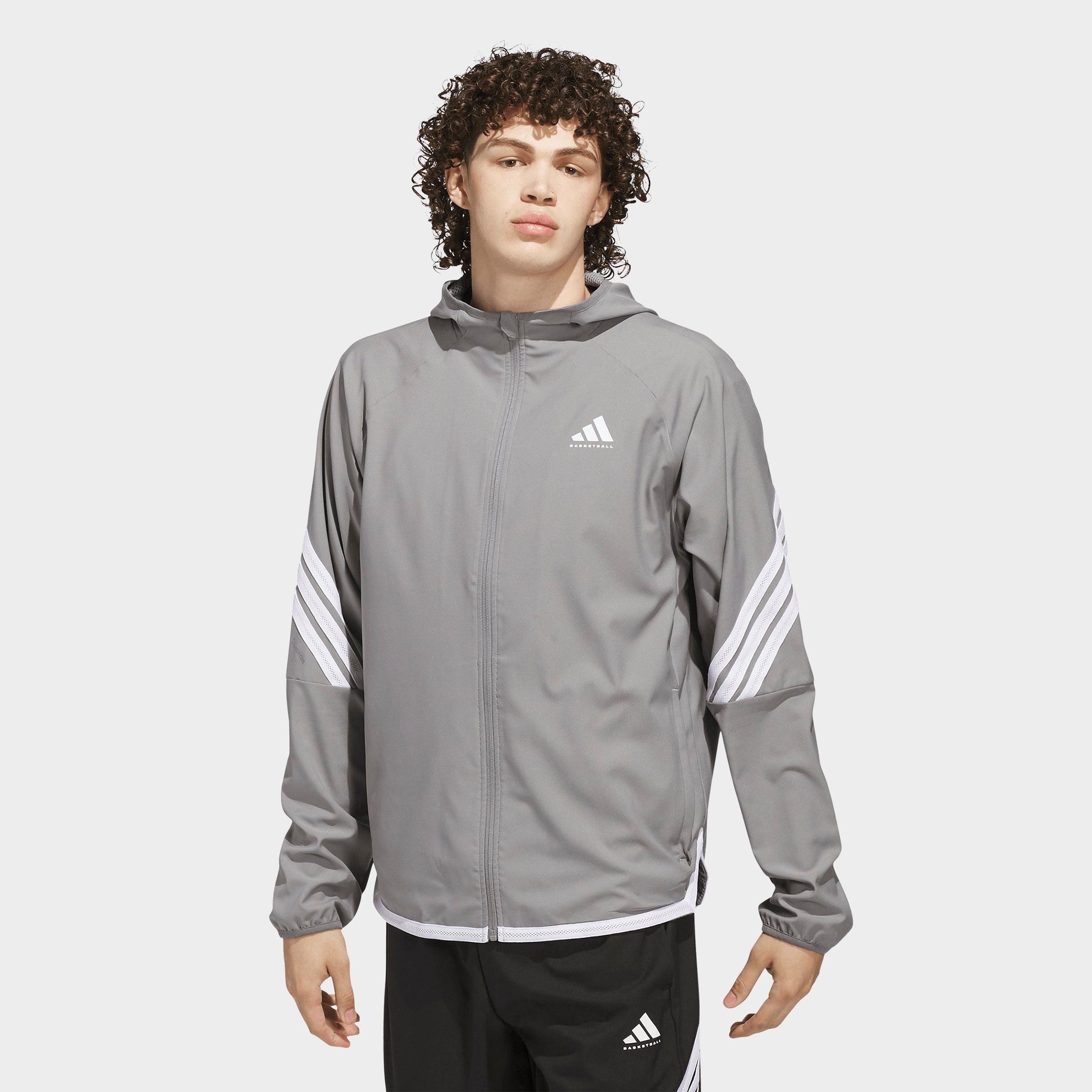 adidas Men's Crazy Lite Full-Zip Basketball Jacket