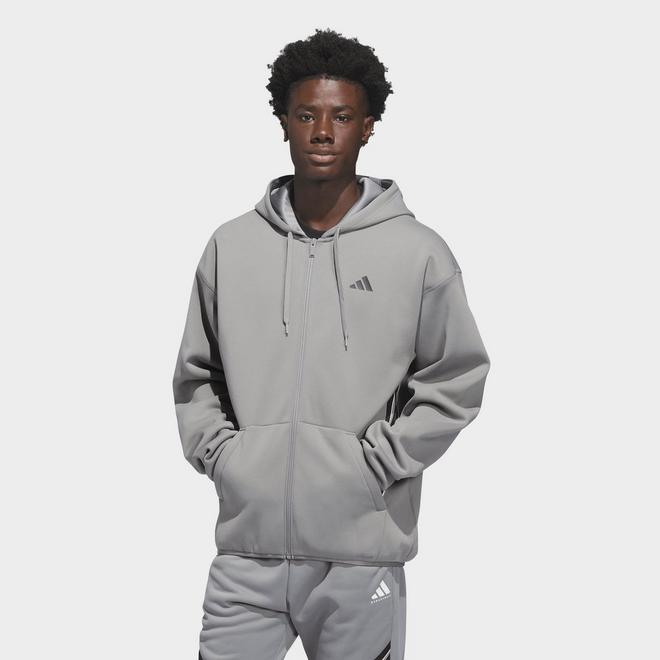 Men's adidas Basketball Crazy Warm Full-Zip Hoodie