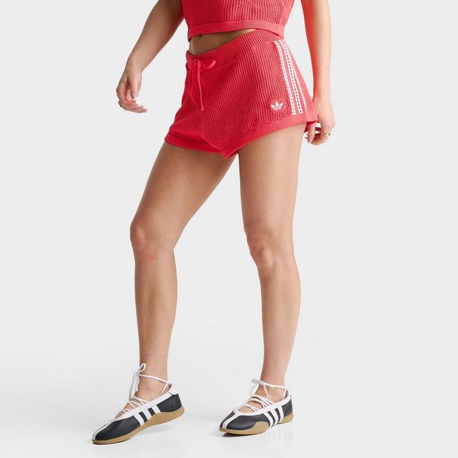 Women's adidas Originals Knitted Crochet Shorts
