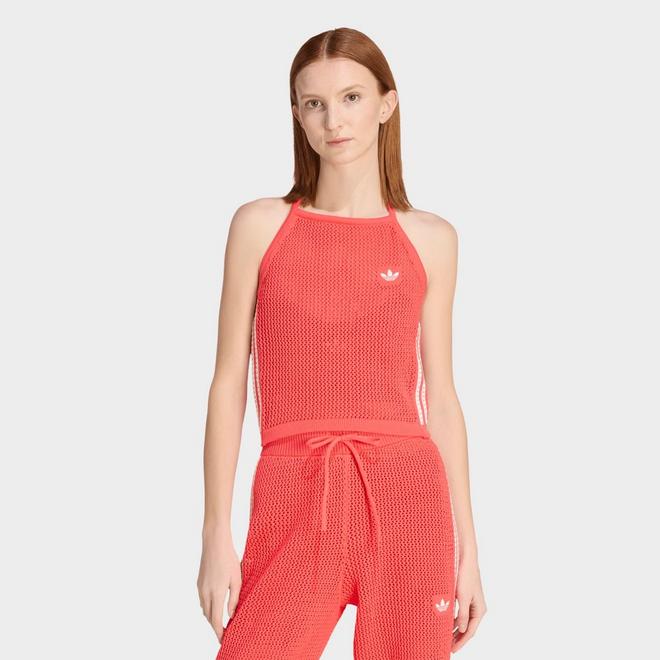 Women's adidas Originals Knitted Crochet Top 