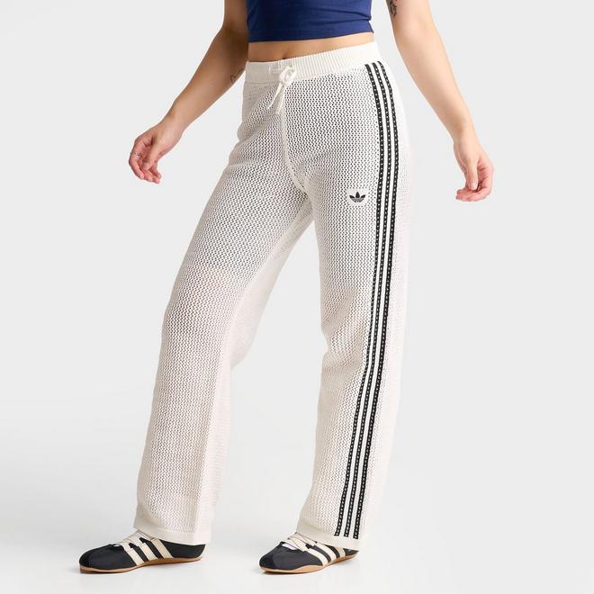 Women's adidas Originals Knitted Crochet Firebird Track Pants