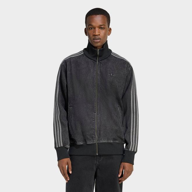 Men's adidas Originals Adicolor Denim Firebird Track Top