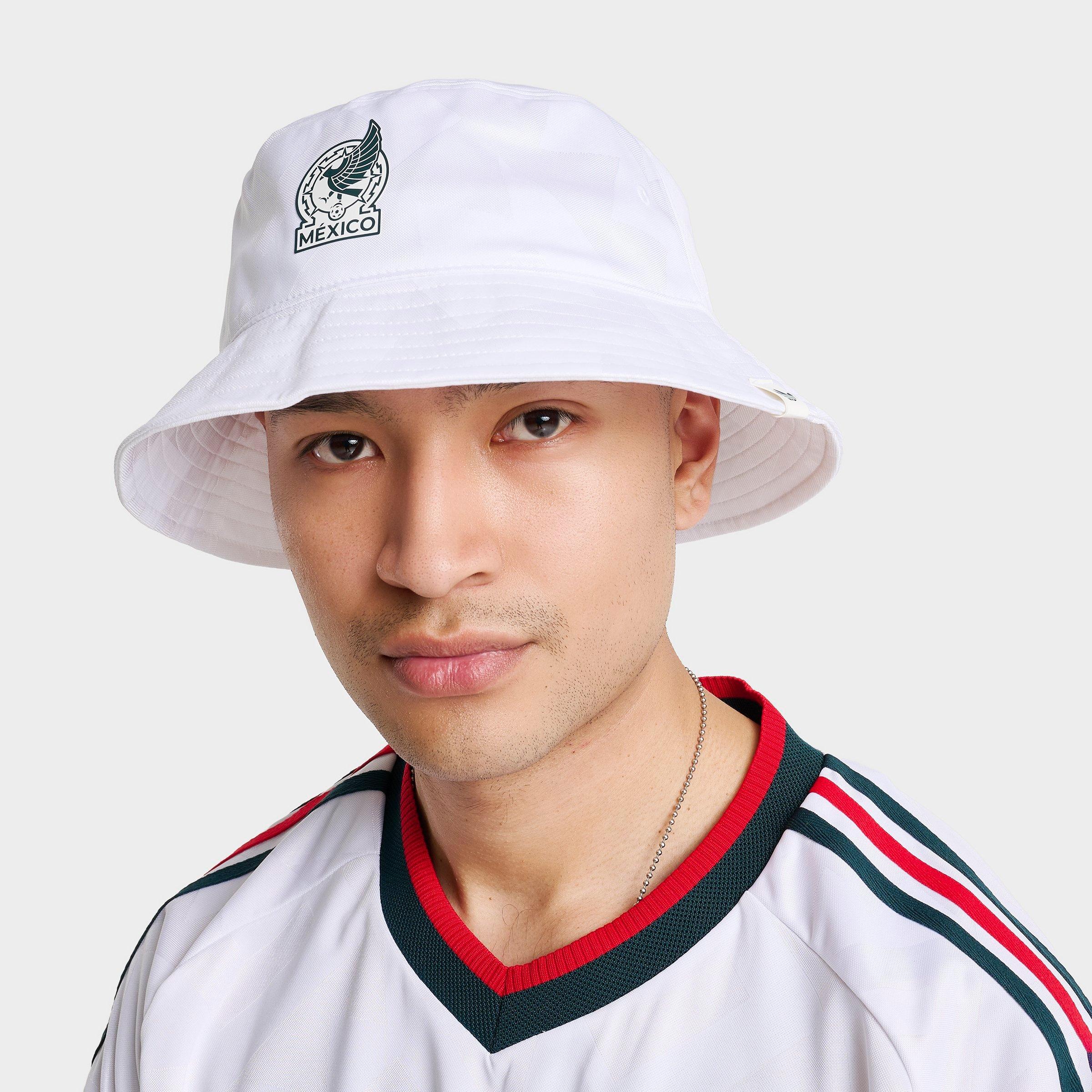 adidas Originals Mexico 2026 Bucket Hat in White