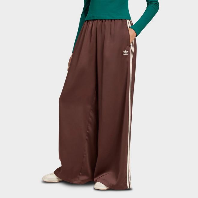 Women's adidas Originals adicolor Satin Wide Leg Track Pants